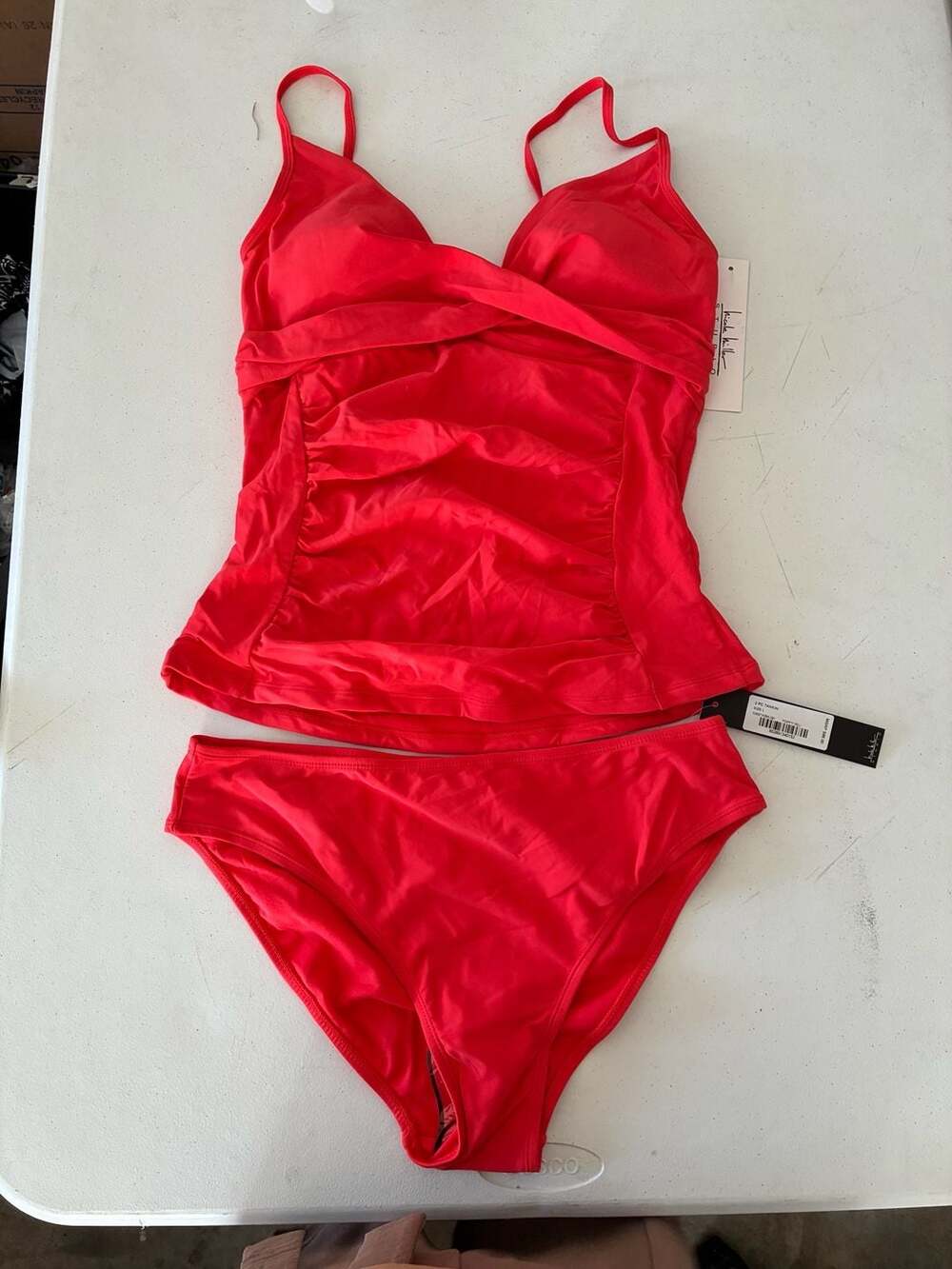 Bundle Nicole Miller Studio 2-Piece Tankini Swimsuit Swimwear Women’s
